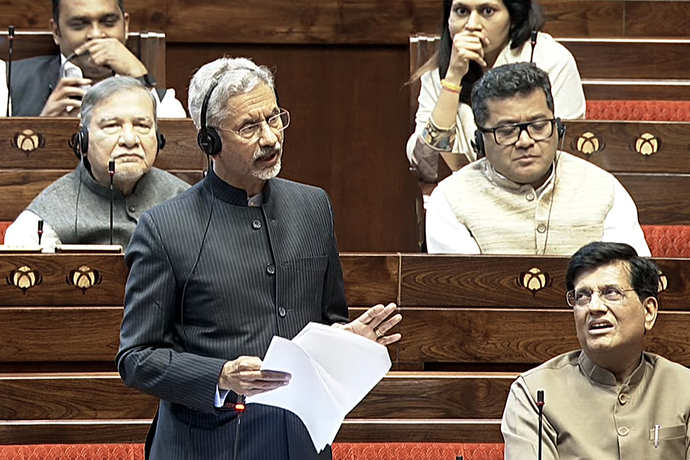 जयशंकर ने राज्यसभा में किया बचाव