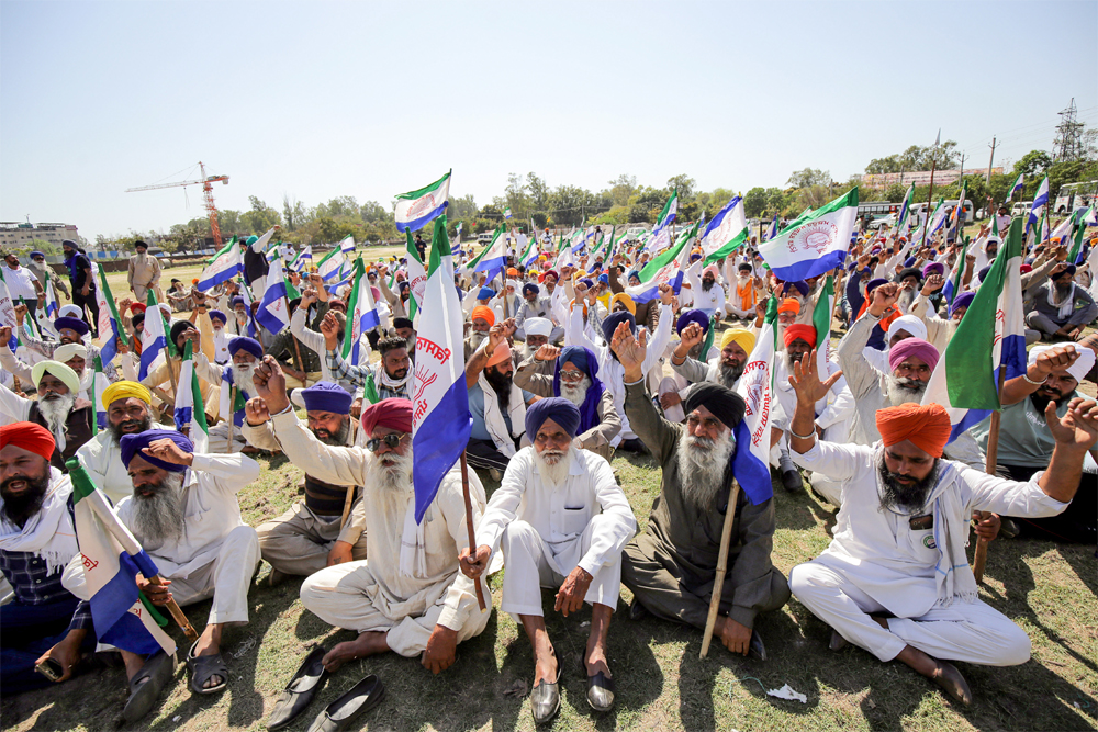 kisan andolan