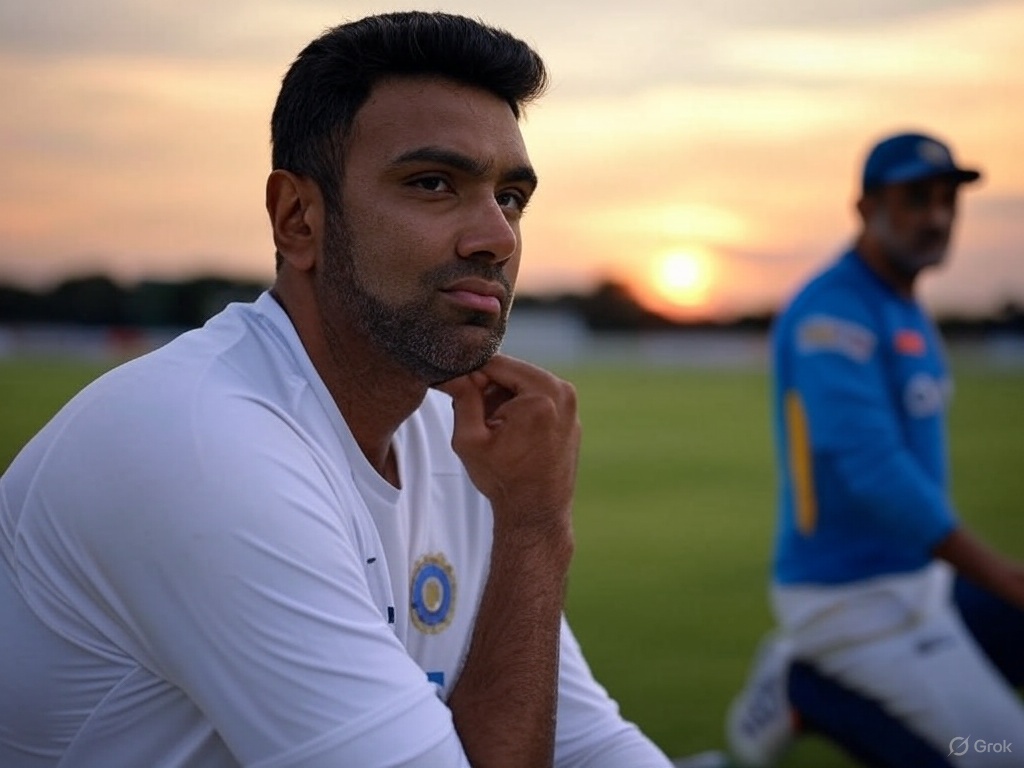 ashwin on ms dhoni