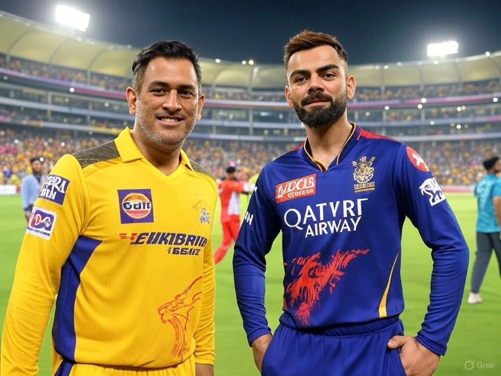IPL 2025: CSK बनाम RCB महामुकाबला आज! जानें प्लेइंग XI और जीत का प्रेडिक्शन