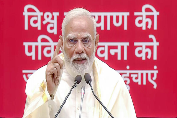 पीएम मोदी ने किया ‘नवकार महामंत्र’ का जाप