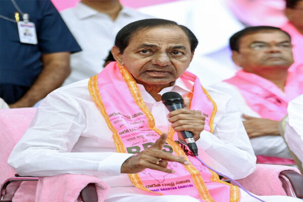 चंद्रशेखर राव ने ताकत दिखाई