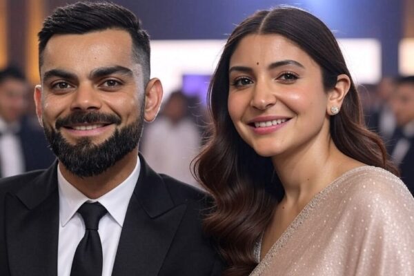 विराट कोहली ने बीच मैदान अनुष्का को किया KISS!ये था अनुष्का शर्मा का रिएक्शन
