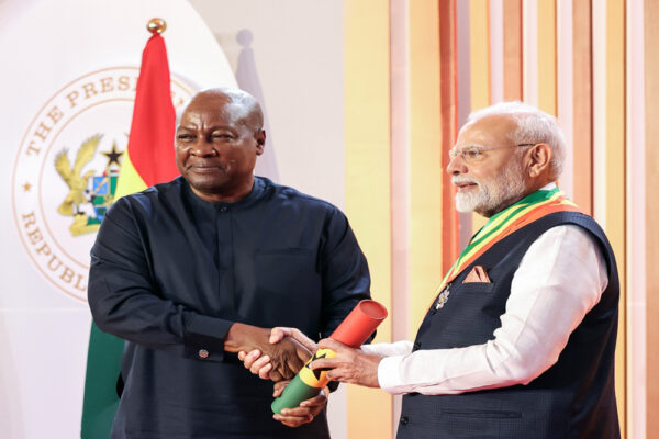 हमारी दोस्ती घाना के प्रसिद्ध अनानास से भी ज्यादा मीठी : पीएम मोदी