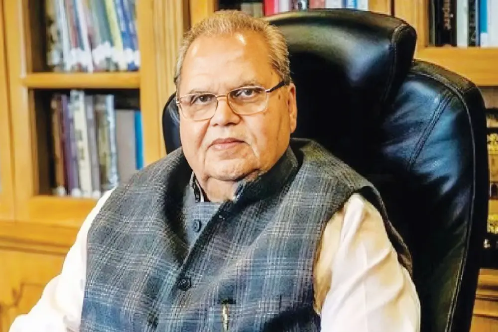 जम्मू-कश्मीर के पूर्व राज्यपाल सत्यपाल मलिक का निधन