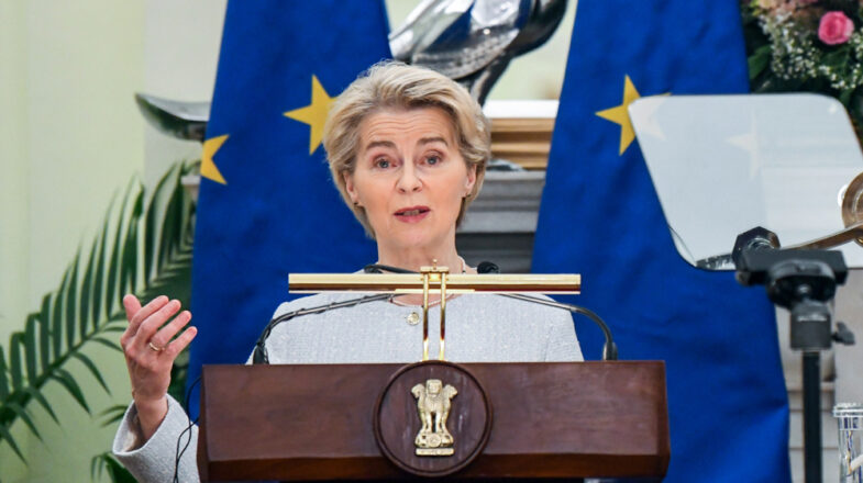 ईयू कमीशन प्रमुख उर्सुला वॉन डेर लेयेन ने गाजा डील की सराहना की