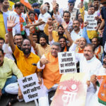 ‘बिहार बंद’ में भाजपा के दिग्गज नेता सड़क पर उतरे