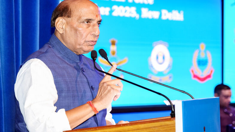 ऑपरेशन सिंदूर प्रमाण है, जब तीनों सेनाएं साथ आती हैं तो ताकत कितनी बढ़ जाती है : राजनाथ सिंह