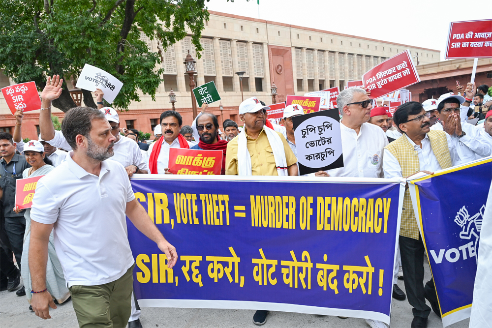 कांग्रेस एसआईआर का मुद्दा नहीं छोड़ेगी