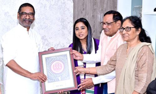 शिल्पा राव की सीएम हेमंत सोरेन से मुलाकात