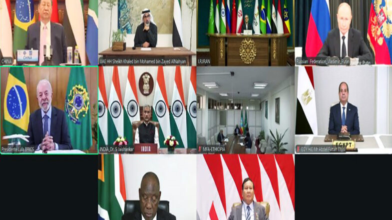 ब्रिक्स समूह का मोर्चा