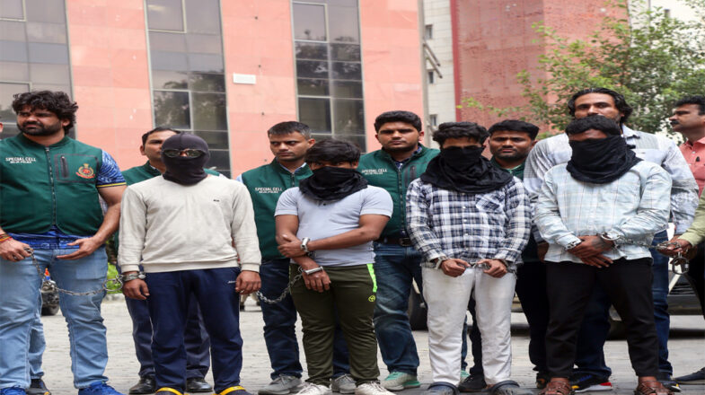 पांच संदिग्ध आतंकवादी गिरफ्तार