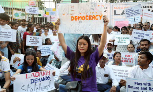 लद्दाख की अशांति सुरक्षा के लिए ठीक नहीं