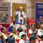भाजपा सांसदों के प्रशिक्षण में शामिल हुए मोदी