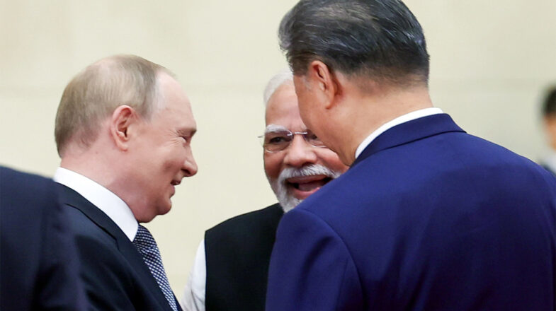 पुतिन से हुई मोदी की मुलाकात
