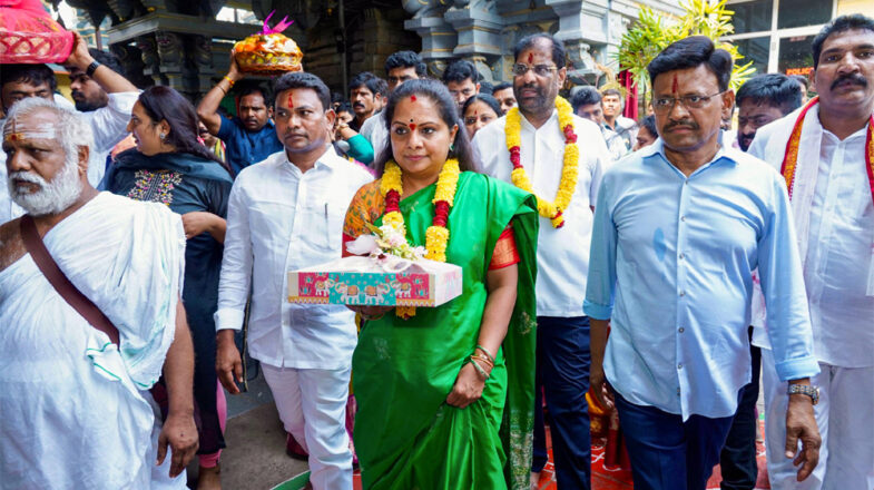 तेलंगाना जागृति नाम से पार्टी बनाएंगी कविता