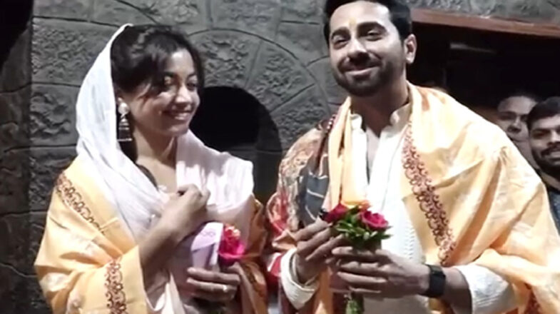 ‘थामा’ के रिलीज से पहले साईं बाबा के चरणों में पहुंचे रश्मिका मंदाना और आयुष्मान खुराना