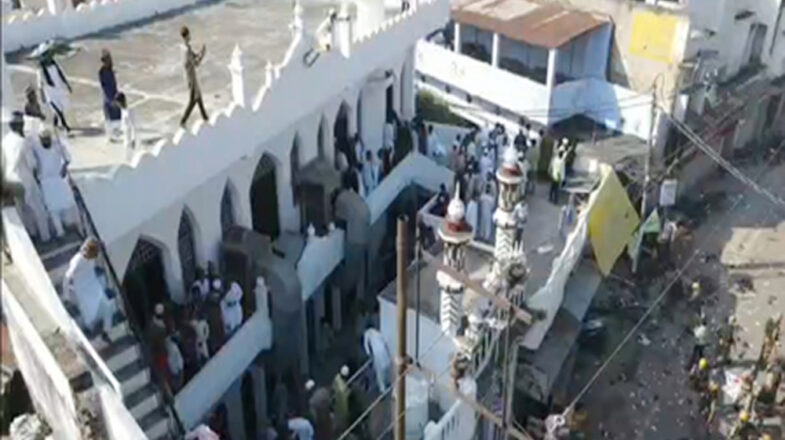 बरेली हंगामे के नए ड्रोन वीडियो में सामने आए, गलियों में भागते दिखे प्रदर्शनकारी