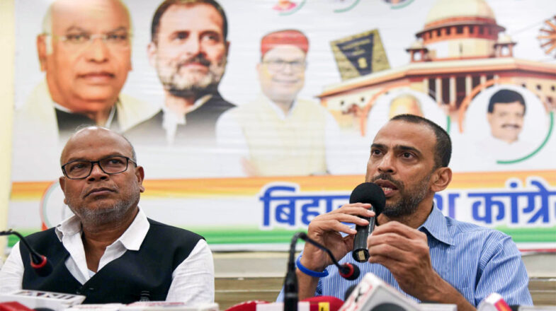 बिहार कांग्रेस के प्रभारी और अध्यक्ष से नाराजगी