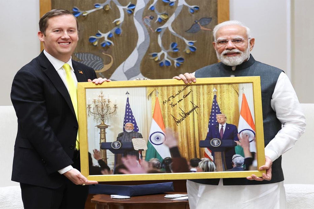 अमेरिका राजदूत भारत पहुंचे, जयशंकर से मिले