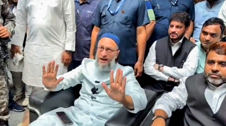 उपचुनाव में कांग्रेस के साथ ओवैसी