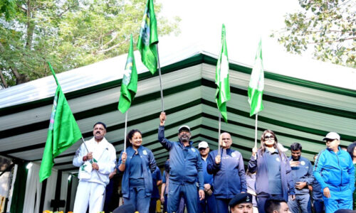 मुख्यमंत्री  हेमन्त सोरेन ने “रन फॉर झारखंड” को दिखाई हरी झंडी