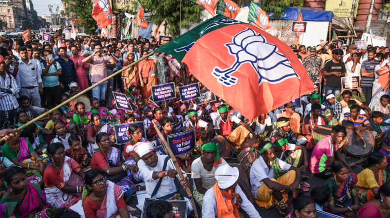 बंगाल में बूथों पर भाजपा के पास लोग नहीं