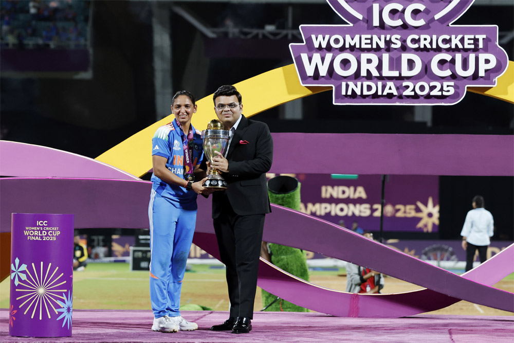 महिला टीम की जीत से जय शाह की ब्रांडिंग