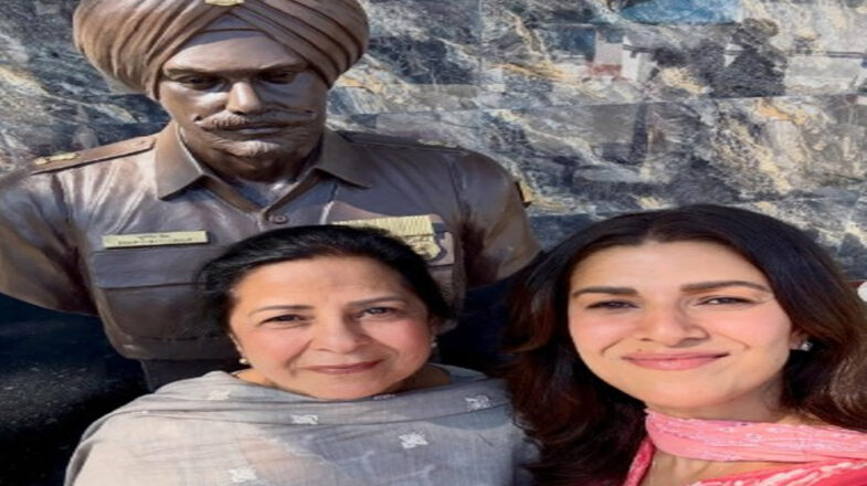 निम्रत कौर ने पिता शहीद मेजर भूपेंद्र सिंह को भावुक श्रद्धांजलि दी