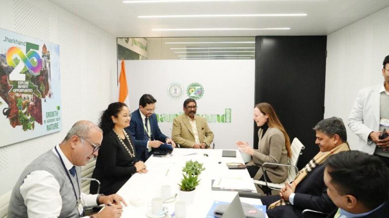 मुख्यमंत्री हेमन्त सोरेन से स्वीडन-इंडिया बिज़नेस काउंसिल की मुख्य प्रतिनिधि की मुलाकात