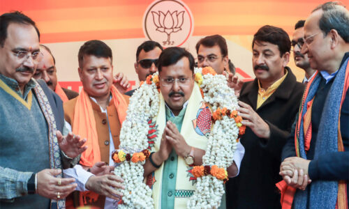 नितिन नबीन निर्विरोध अध्यक्ष बने