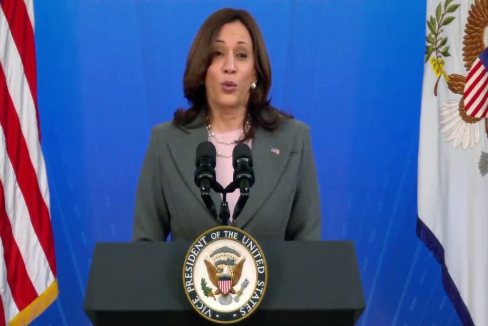 कमला हैरिस ने डोनाल्ड ट्रंप के ‘स्टेट ऑफ द यूनियन भाषण’ को ‘झूठ से भरा’ बताया