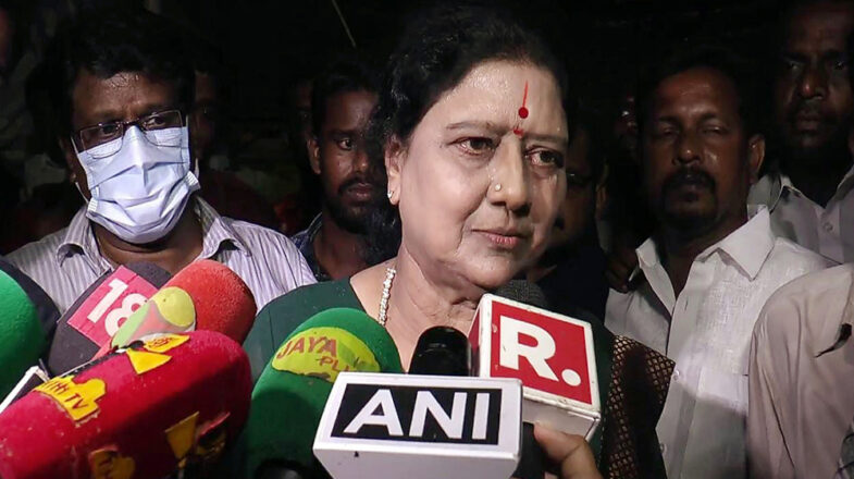 वीके शशिकला एक सप्ताह में करेंगी नई पार्टी के नाम की घोषणा