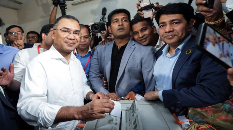 बांग्लादेश में बीएनपी को बढ़त