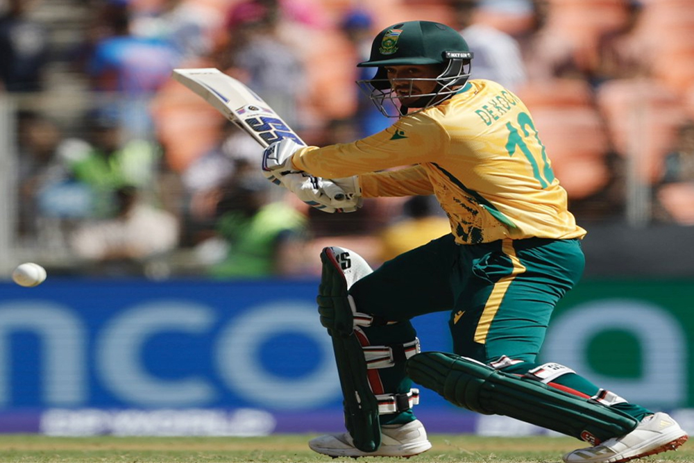 टी20 वर्ल्ड कप में सर्वाधिक रन बनाने वाले साउथ अफ्रीकी बने क्विंटन डी कॉक