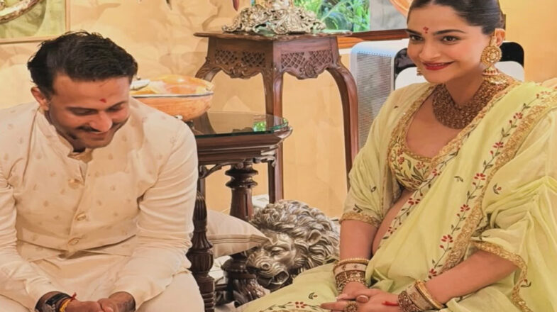 सोनम कपूर के बेबी शॉवर में दिखी सनातन धर्म की झलक