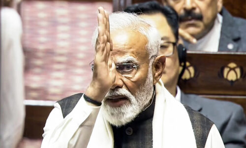मोदी ने राज्यसभा में दिया जवाब