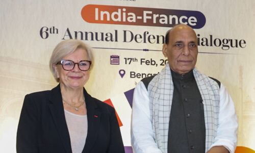 राजनाथ से मिलीं फ्रांस की रक्षा मंत्री