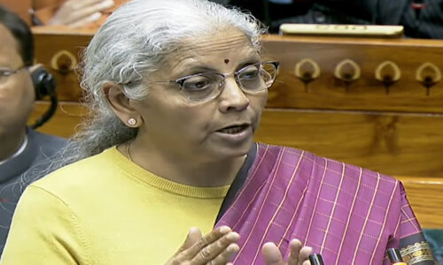 राज्यसभा में बजट पर चर्चा