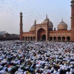 जामा मस्जिद में लोगों ने अदा की ईद-उल-फितर की नमाज
