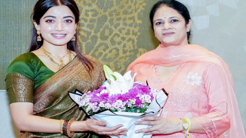 तेलंगाना गद्दर फिल्म अवॉर्ड्स में रश्मिका का जलवा