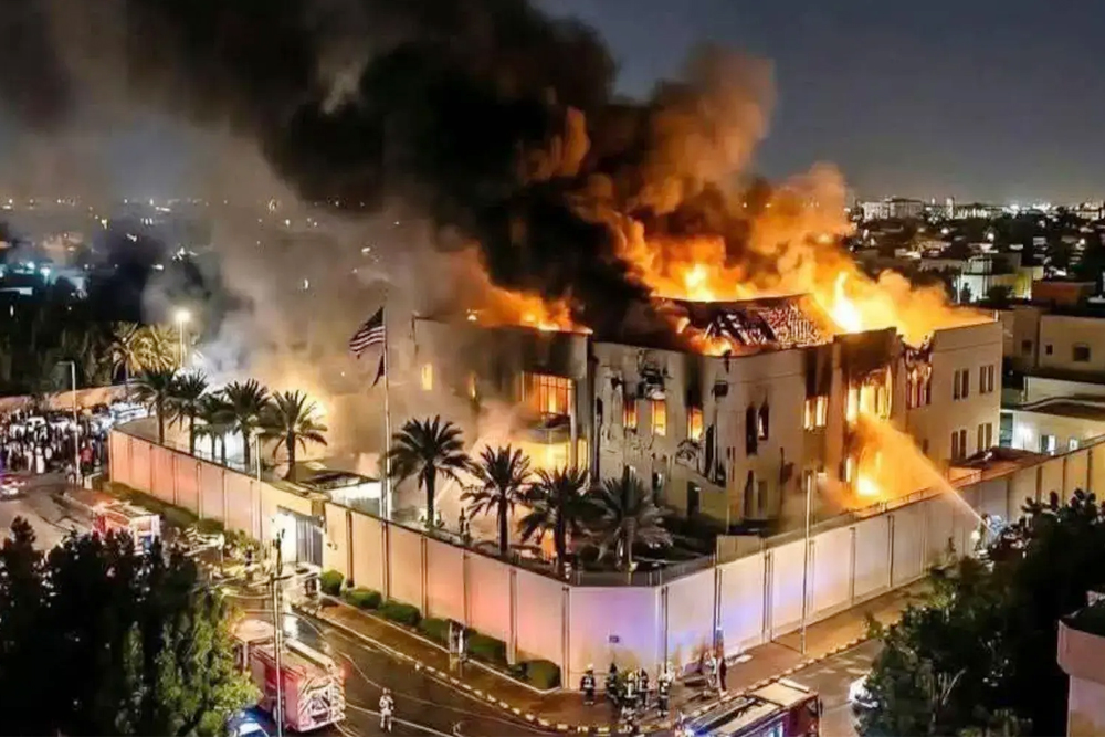 सऊदी अरब में अमेरिकी दूतावास पर ड्रोन हमले के बाद यूएस एंबेसी ने जारी की एडवाइजरी