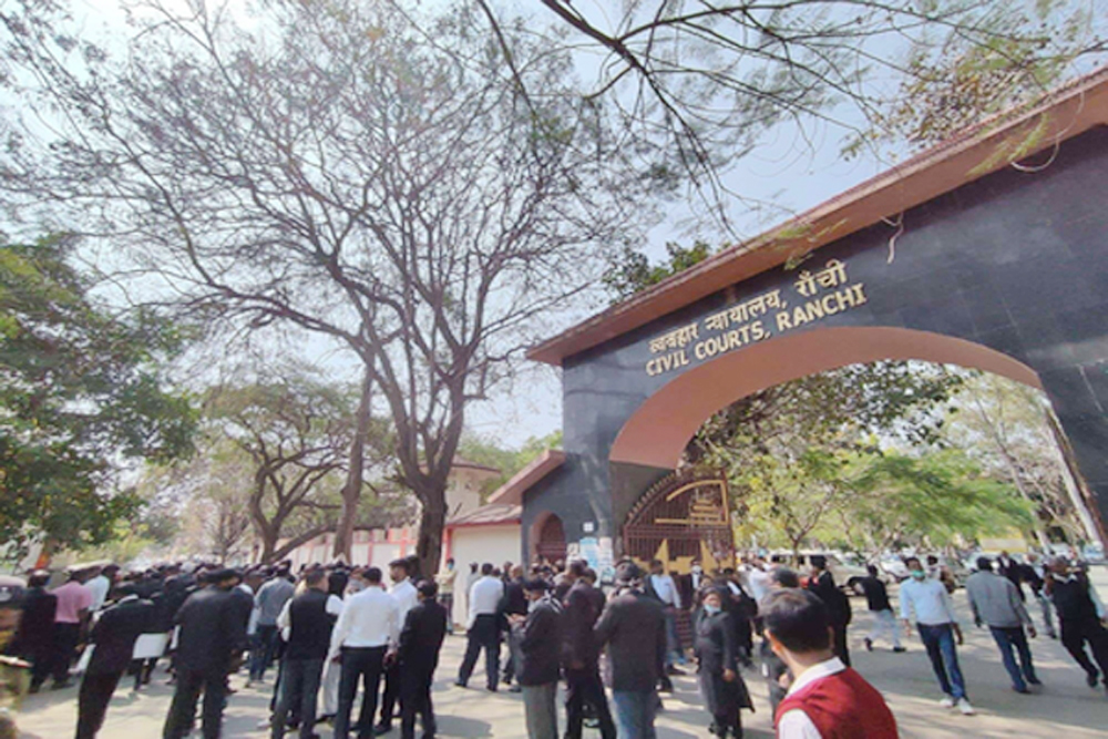 रांची सिविल कोर्ट को बम से उड़ाने की धमकी
