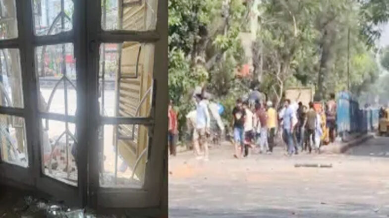 कोलकाता में पीएम मोदी की रैली से पहले टीएमसी और भाजपा कार्यकर्ताओं में झड़प