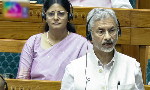 जयशंकर ने जंग पर संसद में दिया बयान