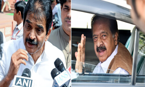 केरल में चेन्निथला बनाम केसीवी