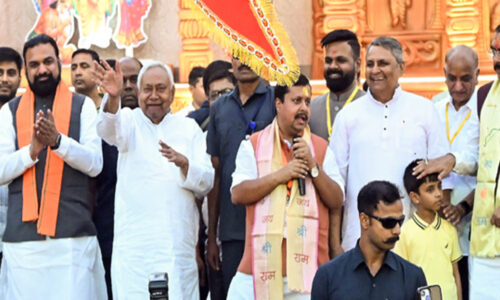 नीतीश, नितिन नबीन ने इस्तीफा दिया