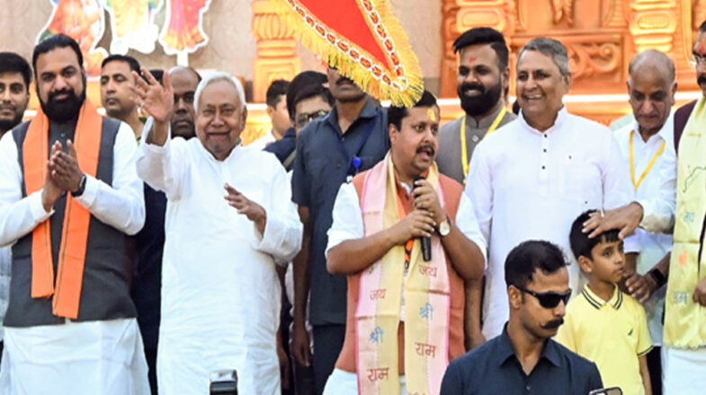 नीतीश, नितिन नबीन ने इस्तीफा दिया