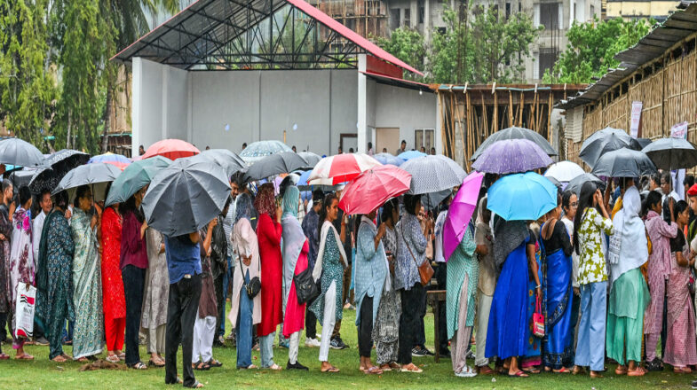 त्रिपुरा के धर्मनगर विधानसभा उपचुनाव में करीब 80 प्रतिशत मतदान