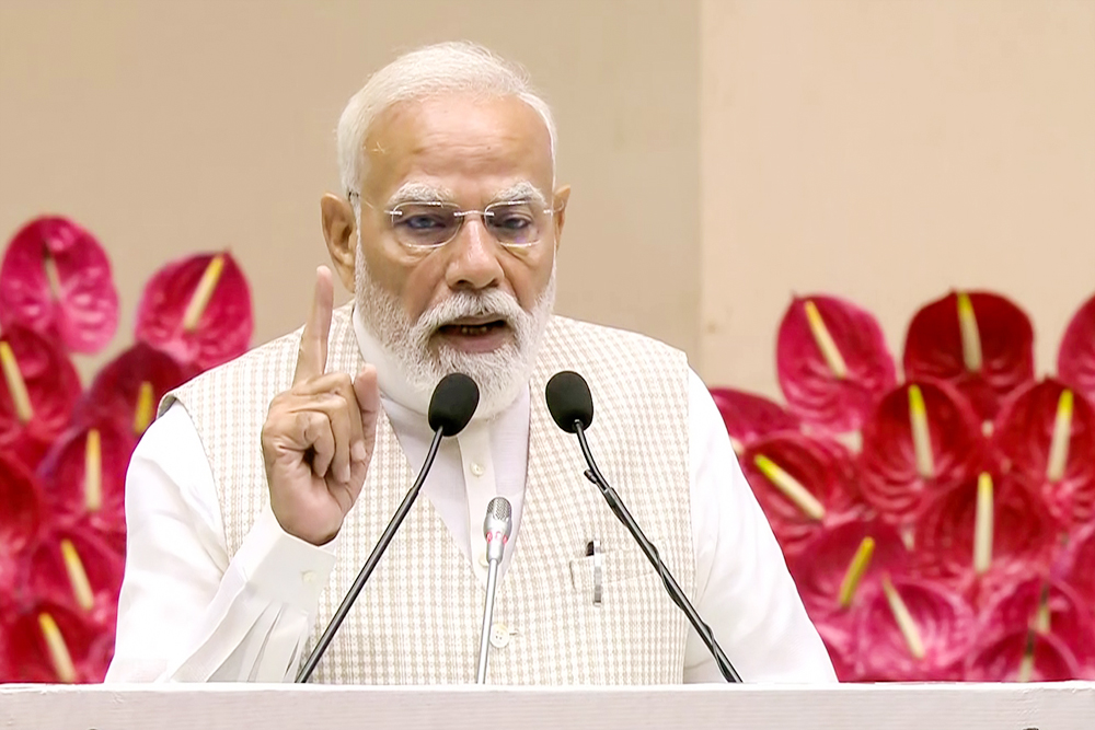 हमारे देश की संसद एक नया इतिहास रचने के करीब : पीएम मोदी